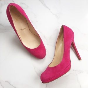 Christian Louboutin Filo suede pumps